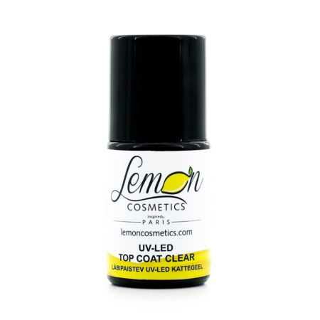 Lemon Cosmetics UV-LED Top Coat Clear,Kattegeel